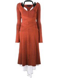 многослойное трикотажное платье Proenza Schouler