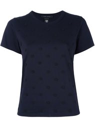 футболка с узором в горох Marc Jacobs