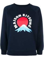 толстовка 'Mont Fuji'  Maison Kitsuné