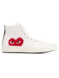 высокие кеды с принтом сердца Comme Des Garçons Play