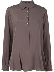 peplum button down blouse Steffen Schraut