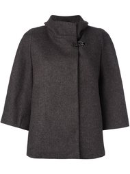 concealed fastening oversized jacket Fay