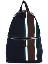 striped backpack Marni