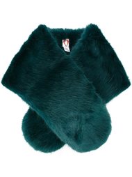 faux fur stole Shrimps