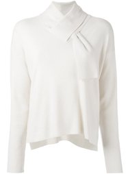 collar detail jumper Steffen Schraut