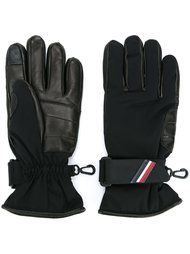 padded snow gloves Moncler Grenoble