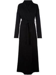 wrap long coat Unravel