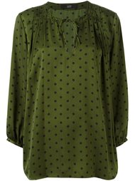 polka dot blouse Steffen Schraut