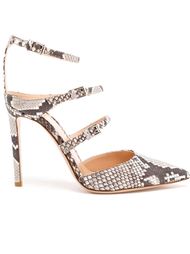 Buckled Python Pumps Gianvito Rossi