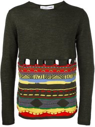 пуловер с вырезными деталями Comme Des Garçons Shirt