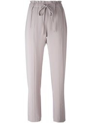 drawstring straight leg trousers Steffen Schraut