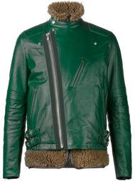 многослойная байкерская куртка  Sacai