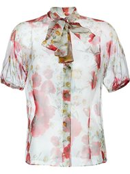 блузка с принтом ромашек  Dolce &amp; Gabbana