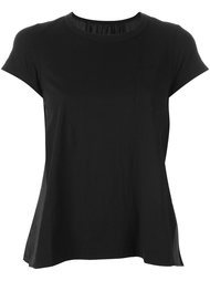 расклешенная футболка  Sacai