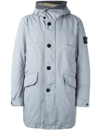 длинная куртка с капюшоном  Stone Island