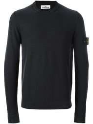 свитер с логотипом  Stone Island