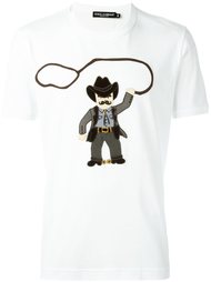 футболка с нашивкой Dolce &amp; Gabbana