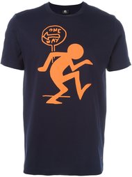 футболка с принтом 'one way'  Ps By Paul Smith