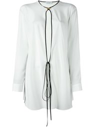 блузка с контрастной окантовкой  Vionnet