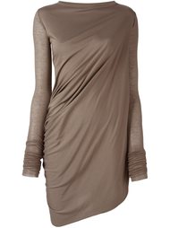 топ с драпировкой Rick Owens Lilies