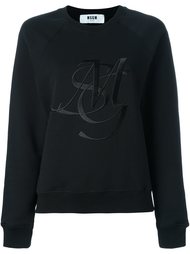 толстовка с вышивкой  MSGM