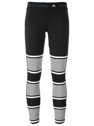 спортивные лосины в полоску Adidas By Stella Mccartney