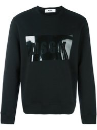 толстовка с логотипом MSGM