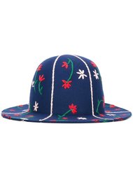 фетровая шляпа с цветочной вышивкой Comme Des Garçons Shirt Boy