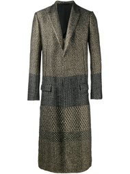 длинное жаккардовое пальто Haider Ackermann