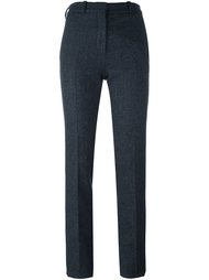 брюки кроя скинни в клетку Victoria Beckham