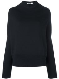 джемпер с отворотом Jil Sander