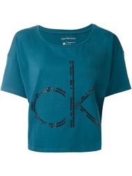 футболка с принтом логотипа   Calvin Klein Jeans