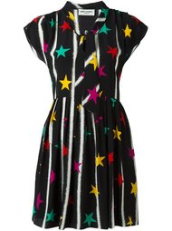 платье с принтом звезд Saint Laurent