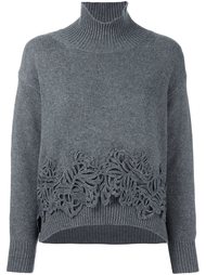 свитер с вышивкой  Ermanno Scervino