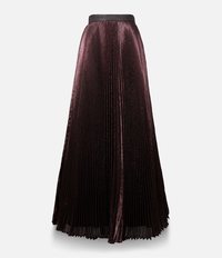 long lamé skirt Christopher Kane