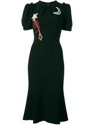 платье с аппликацией  Dolce &amp; Gabbana