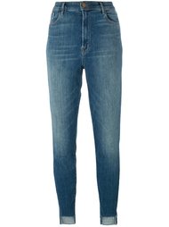 укороченные джинсы  J Brand