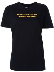футболка 'Don't Talk To Me' Off-White