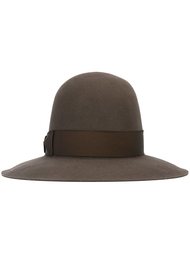 bow detail hat  Borsalino