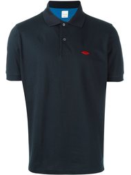 футболка-поло с вышивкой губ  Paul Smith