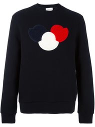 logo plaque sweatshirt Moncler