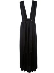 длинная юбка из купро Lanvin