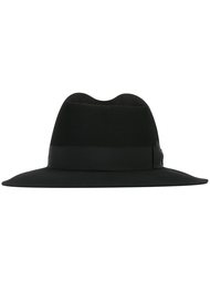bow detail hat  Borsalino