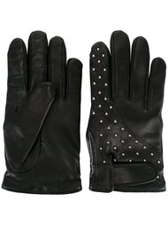 studded gloves Les Hommes