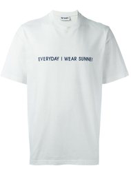футболка 'Everyday I Wear Sunnei' Sunnei