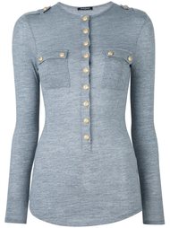 топ с длинными рукавами  Balmain