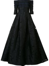 off the shoulder ball gown  Carolina Herrera