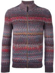 кардиган с зигзагообразным узором Missoni