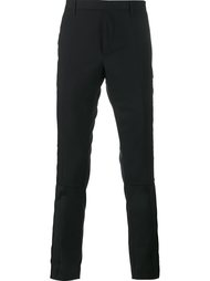 узкие брюки с панельным дизайном Lanvin