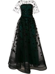 polka dot ball gown  Carolina Herrera